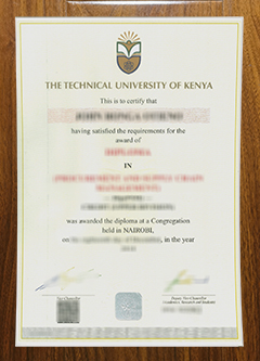 Technical University of Kenya diploma