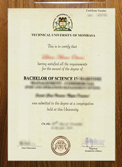 Technical University of Mombasa diploma