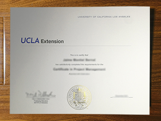 UCLA Extension diploma