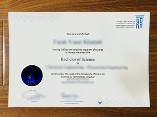 University of Doha for Science & Technology diploma