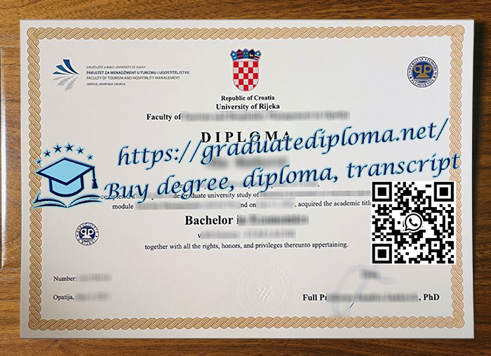 University of Rijeka degree
