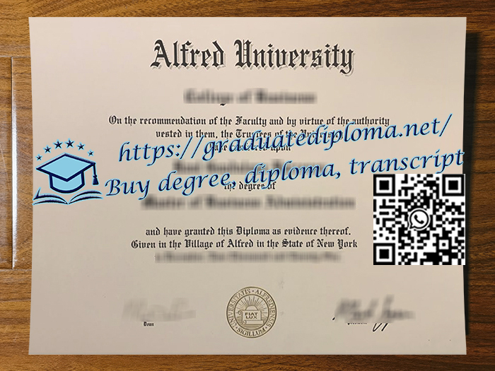 Alfred-University-degree