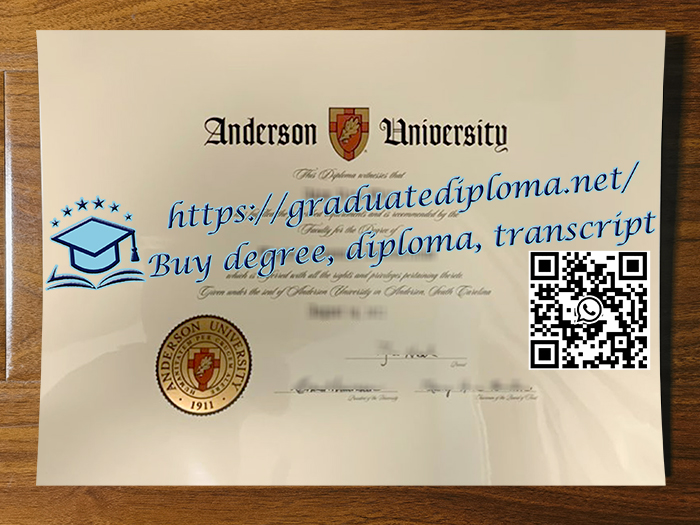 Anderson University degree