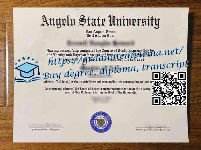 Angelo State University degree