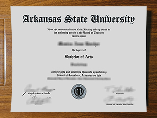 Arkansas State University diploma
