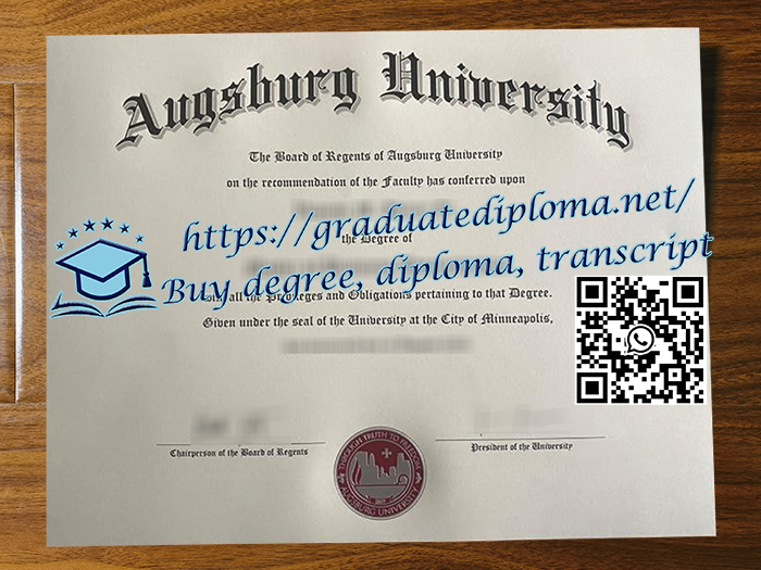 Augsburg University degree