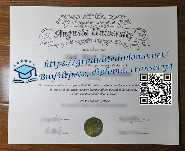 Augusta University degree