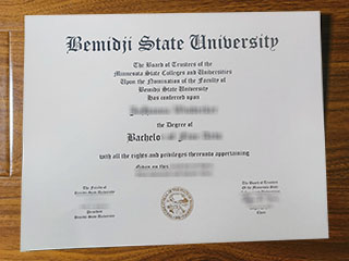Bemidji State University diploma