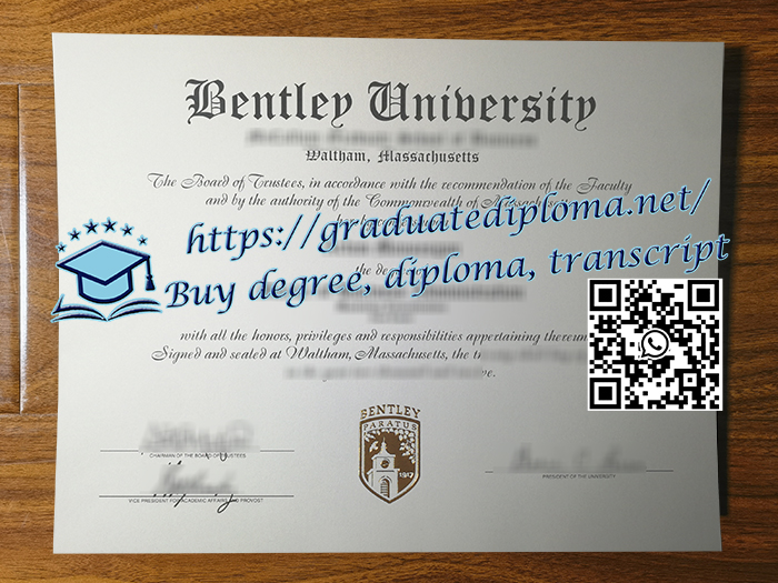 Bentley University degree