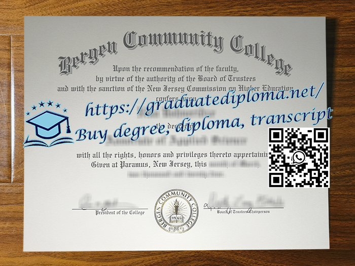 Bergen Community College degree