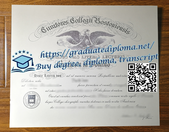 Boston College degree