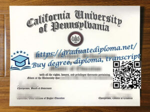 California-University-of-Pennsylvania-degree