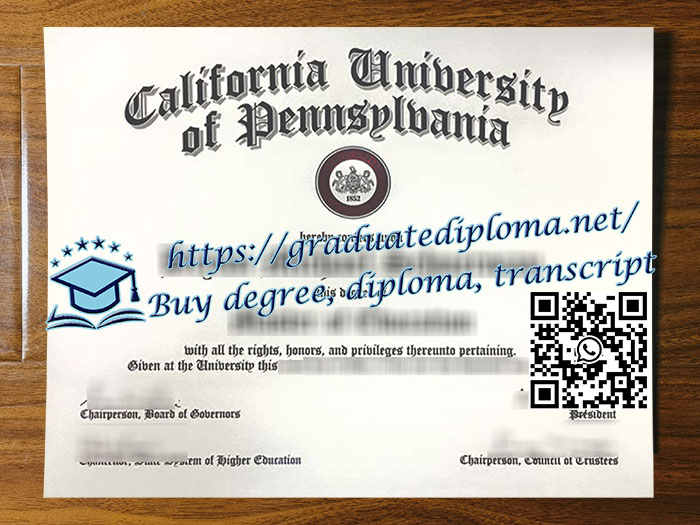 California University of Pennsylvania degree