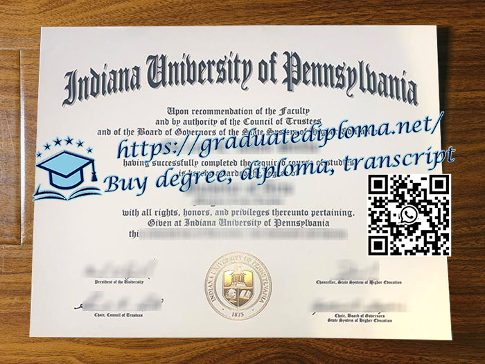 Indiana University of Pennsylvania degree