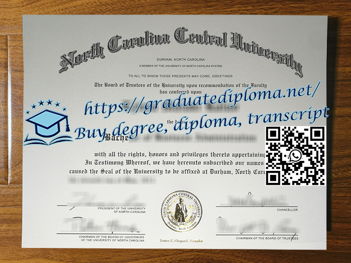 North Carolina Central University degree