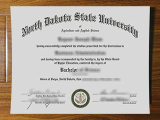 North Dakota State University diploma