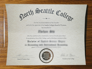 North Seattle College diploma
