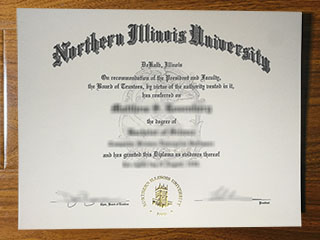 Northern Illinois University diploma