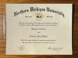 Northern Michigan University diploma