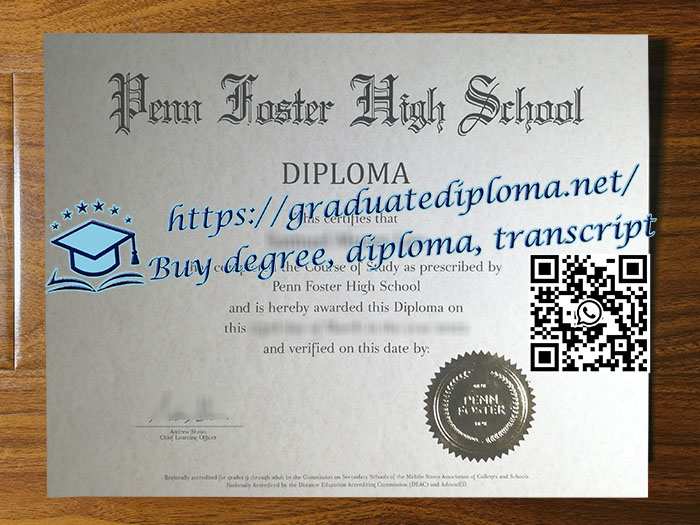 Penn Foster High School diploma