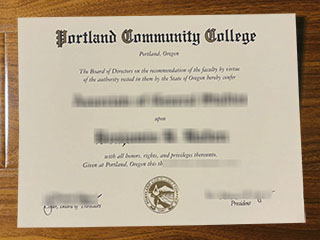 Portland Community College diploma