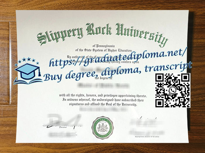 Slippery Rock University degree