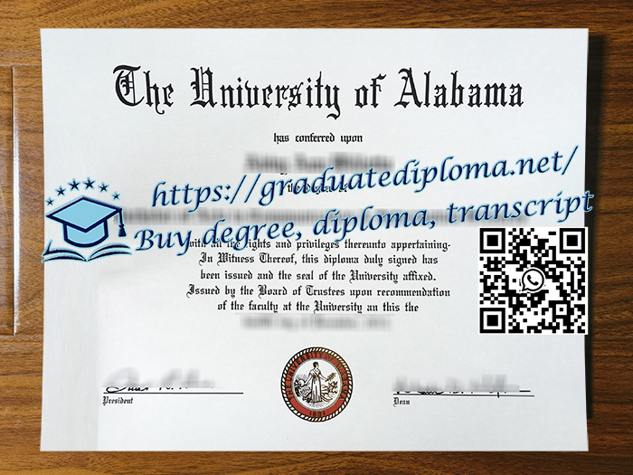 University of Alabama degree