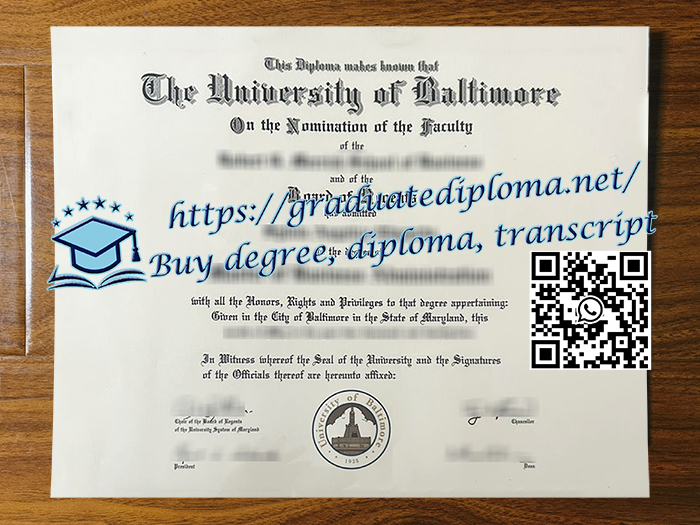 University of Baltimore degree
