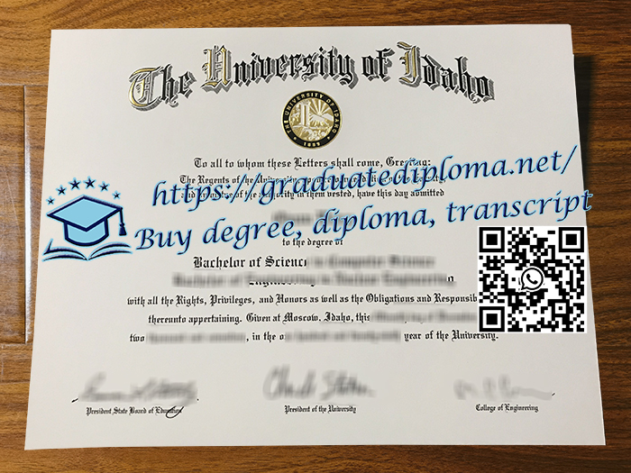 University of Idaho degree