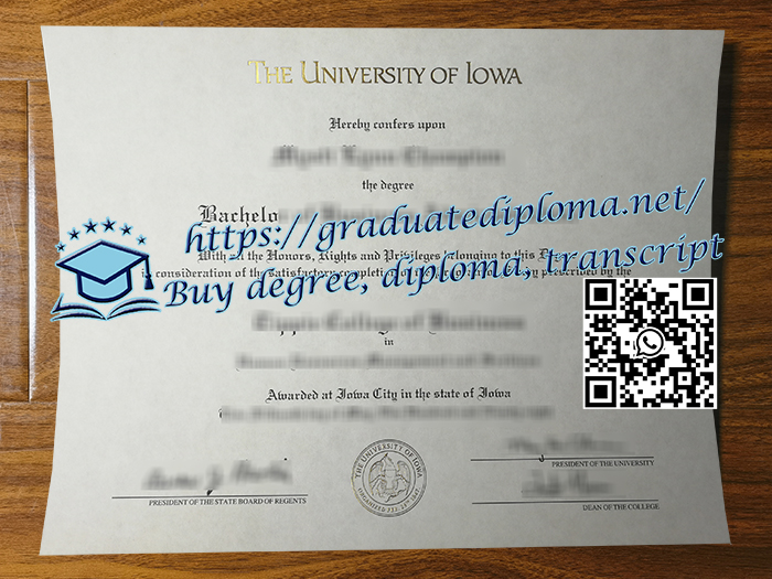 University of Iowa degree