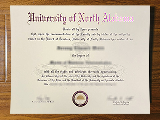 University of North Alabama diploma