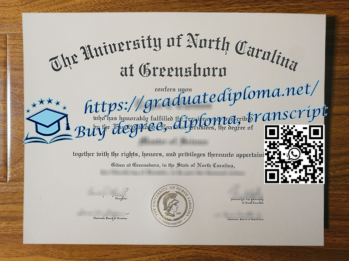 University of North Carolina at Greensboro degree