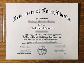 University of North Florida diploma