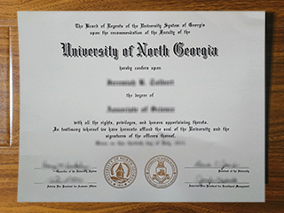 University of North Georgia diploma