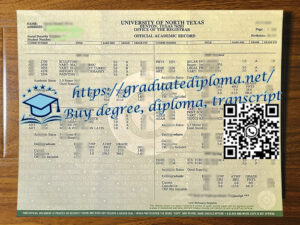University-of-North-Texas-transcript