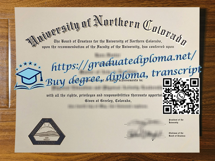 University of Northern Colorado degree