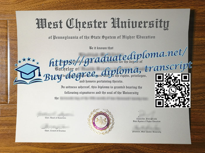 West Chester University degree