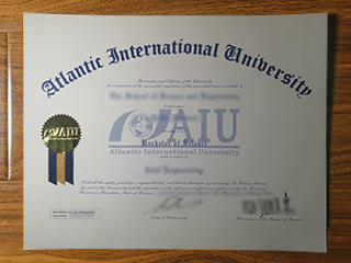 Atlantic International University diploma