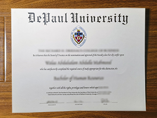 DePaul University diploma