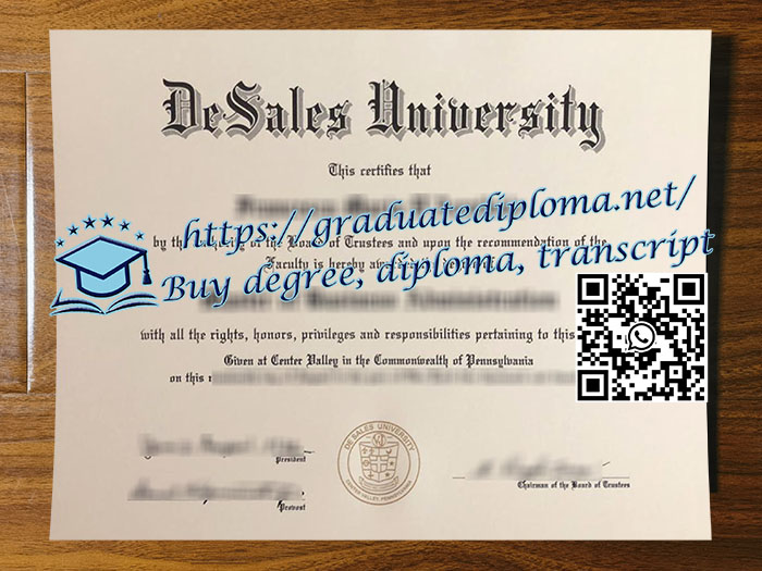 DeSales University degree