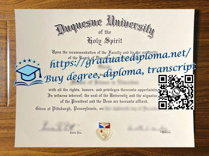 Duquesne University degree