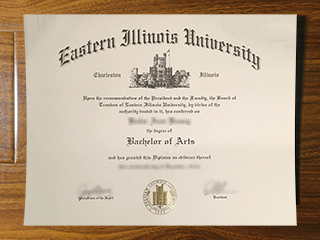 Eastern Illinois University diploma