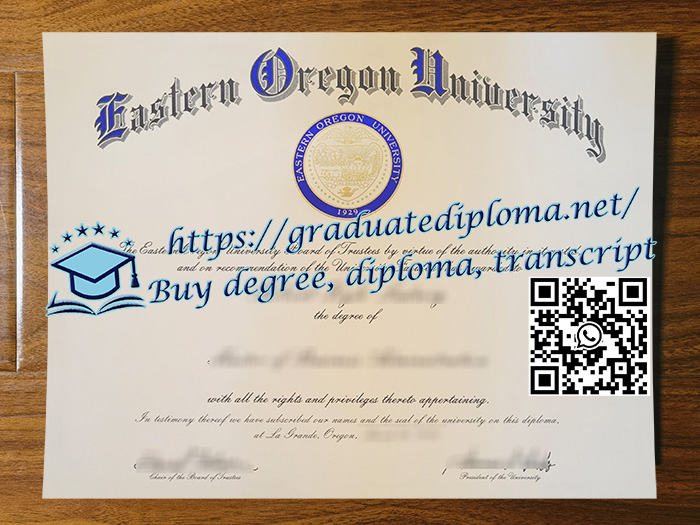 Eastern Oregon University degree