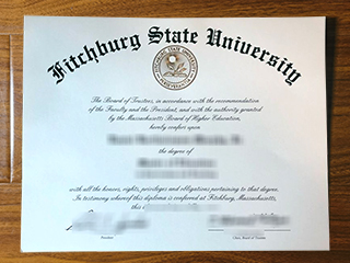 Fitchburg State University diploma