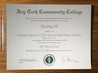Ivy Tech Community College diploma