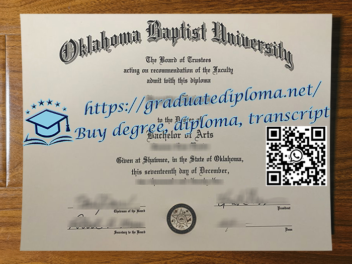 Oklahoma Baptist University degree