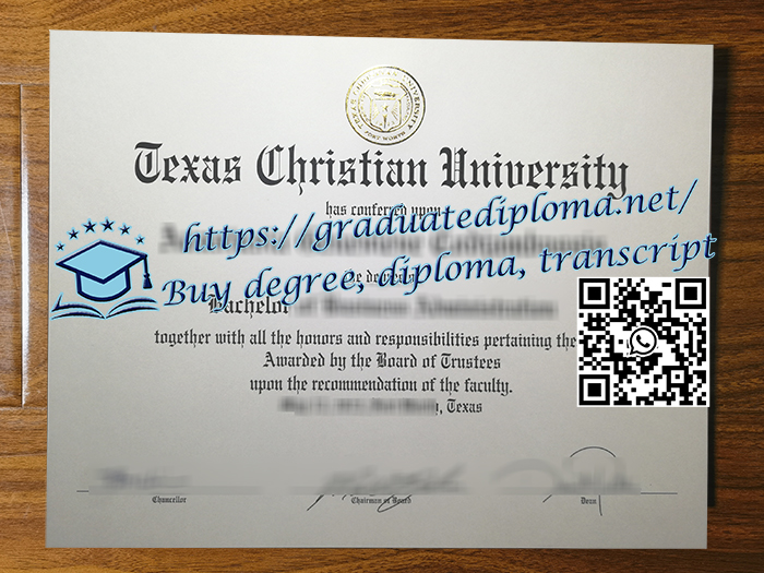 Texas Christian University degree