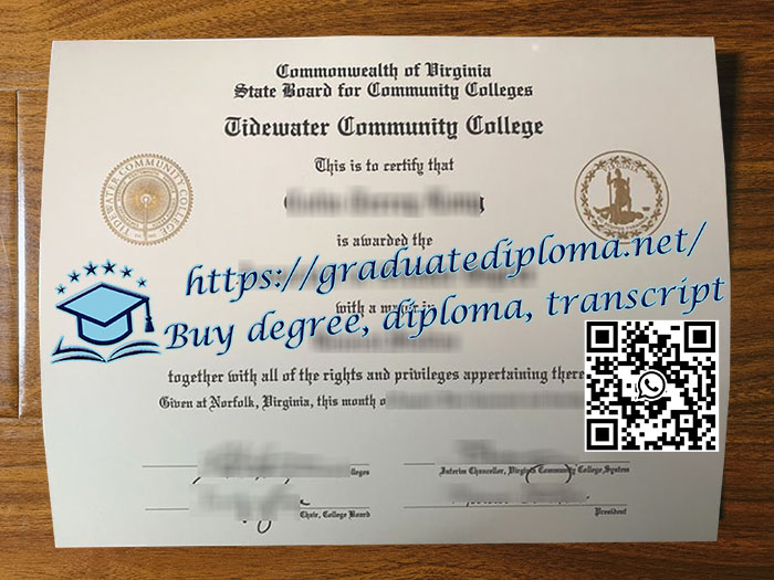 Tidewater Community College degree