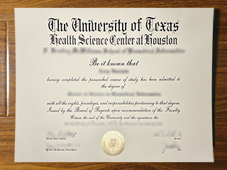 UTHealth Houston diploma