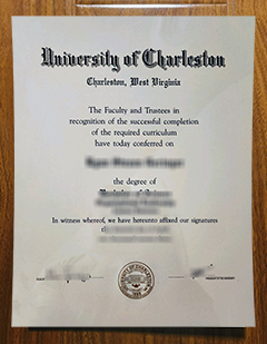 University of Charleston diploma